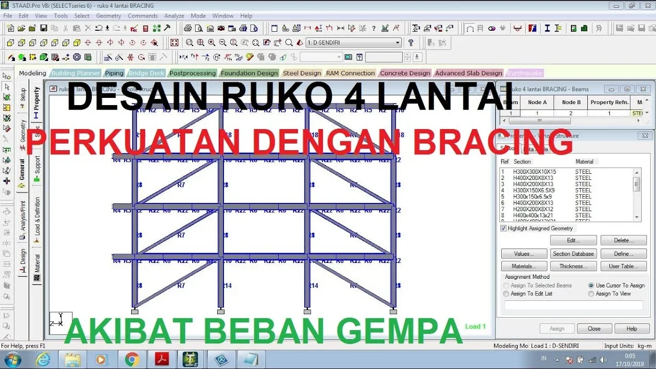 estimasi waktu membangun 1 ruko 4 lantai