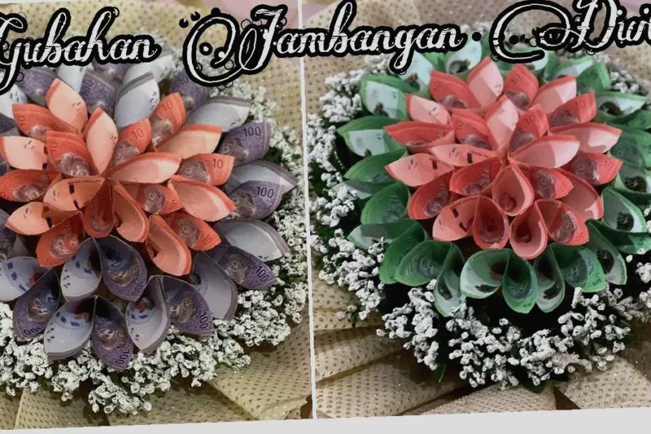 cara buat bunga diy