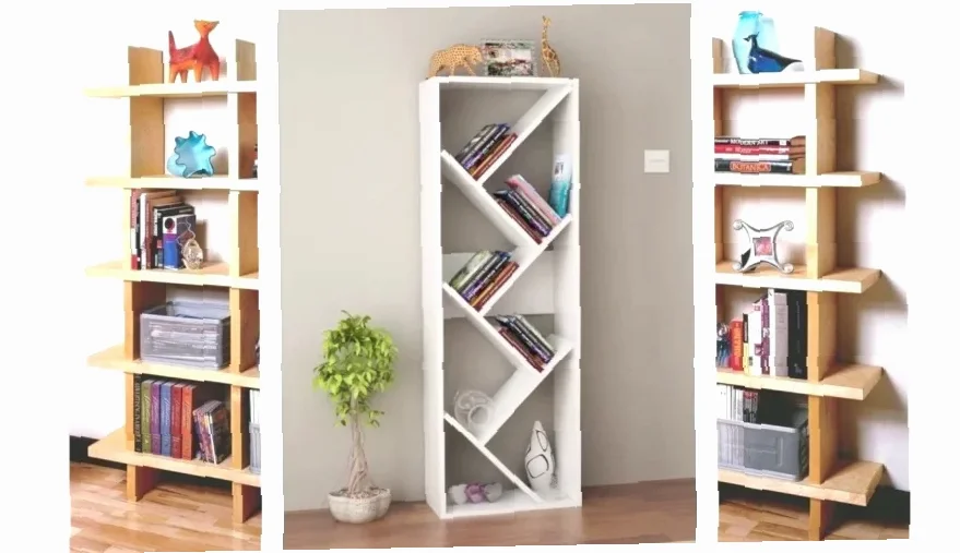 cara buat diy rak buku