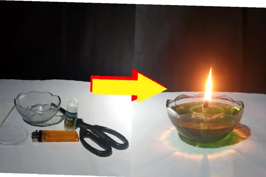 cara buat lilin diy