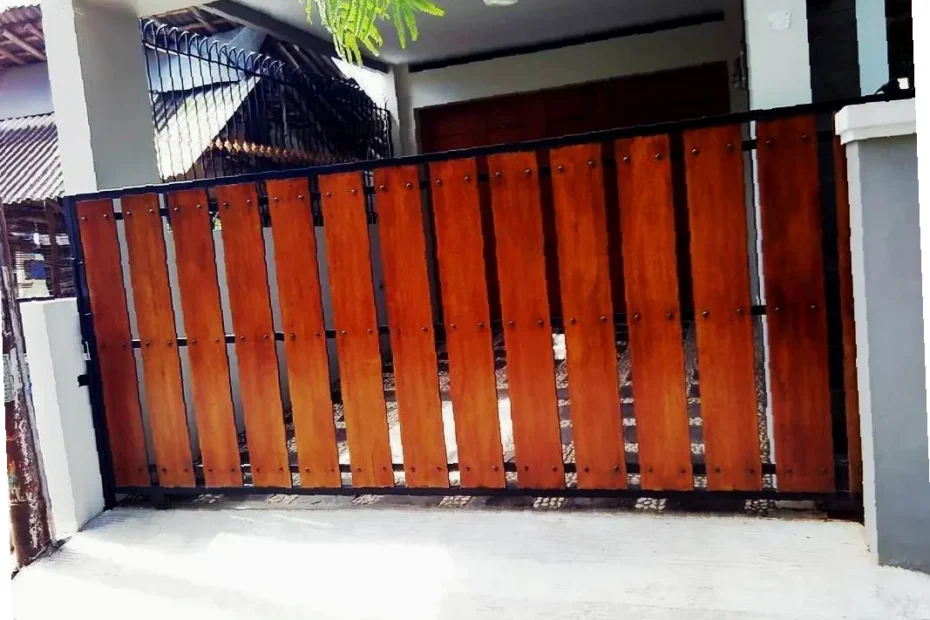cara buat pagar rumah diy