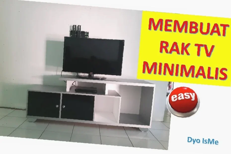 cara buat rak diy