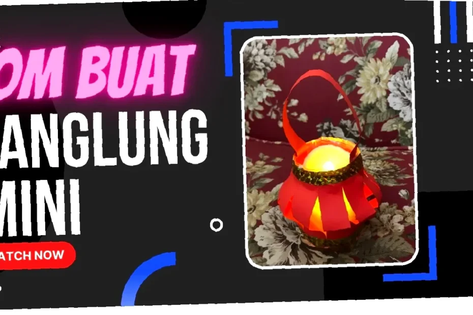 cara buat tanglung diy