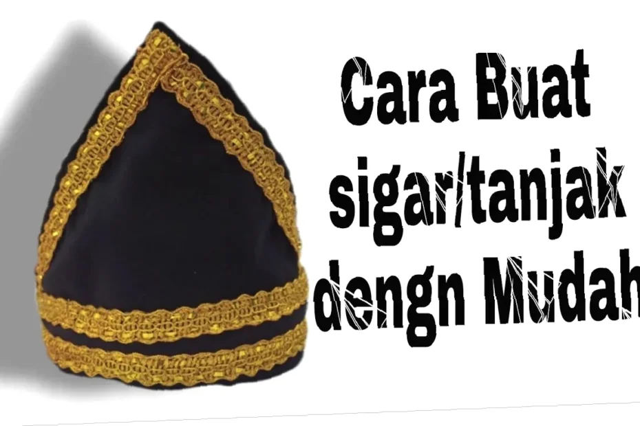cara buat tanjak diy