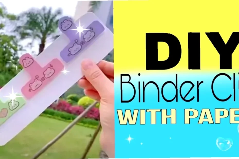 cara buka binder diy