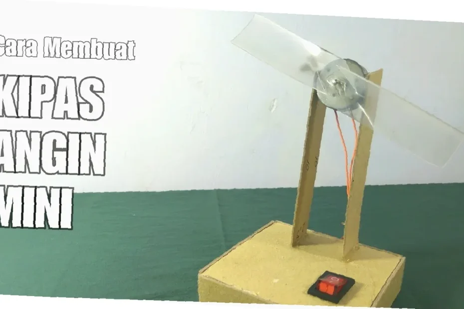 cara buka kipas diy