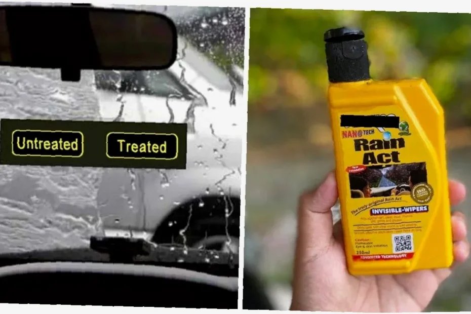 cara diy hilangkan watermark pada cermin kereta