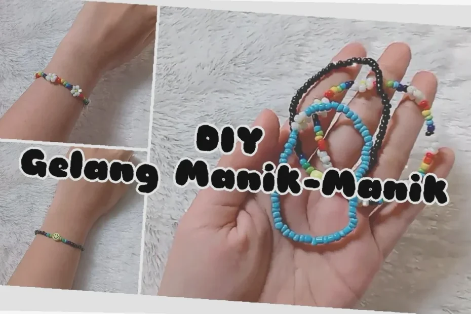 cara ikat gelang diy