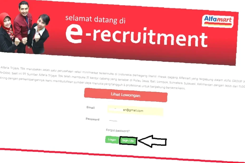 cara melamar di online