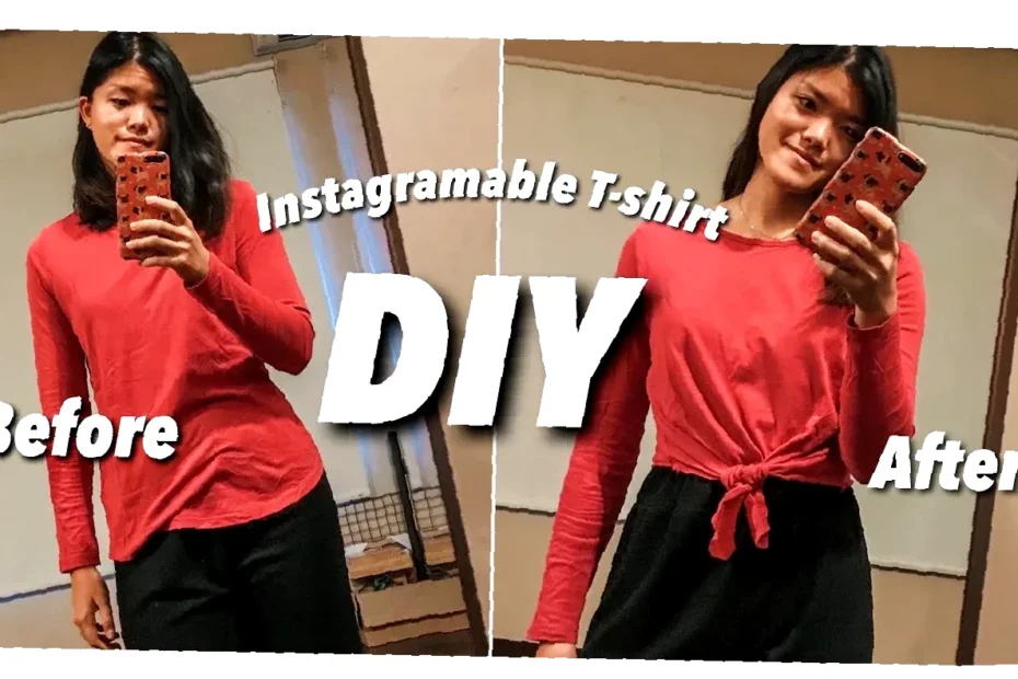 cara membuat baju diy