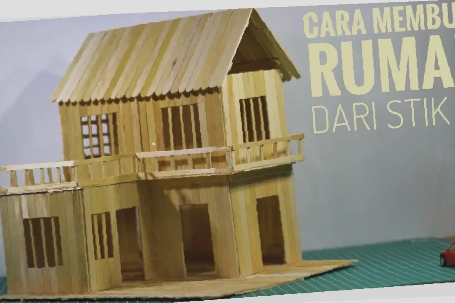 cara membuat diy dari stik es krim