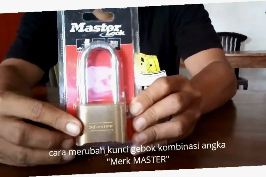 cara membuka gembok diy
