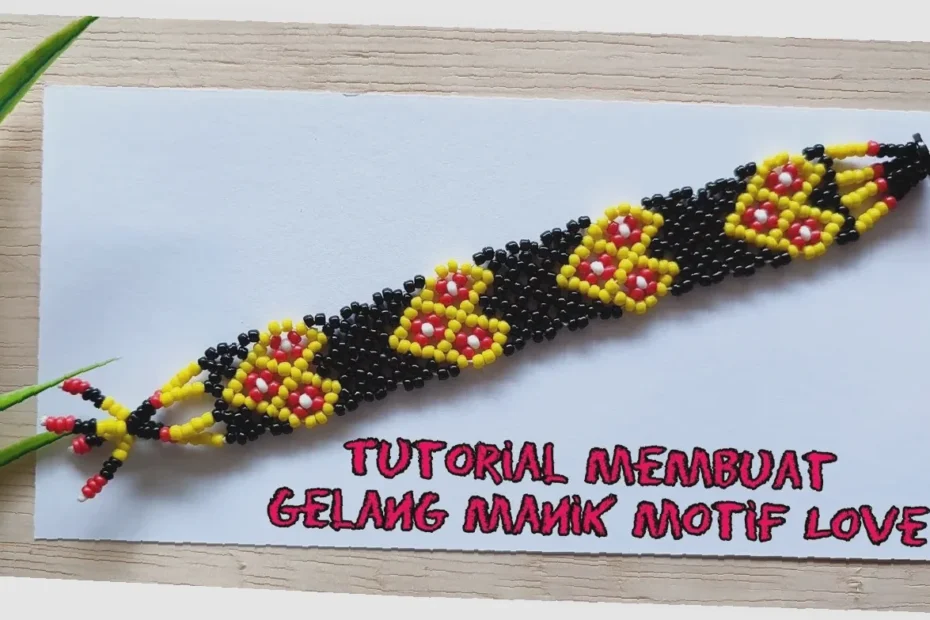cara mengikat gelang diy