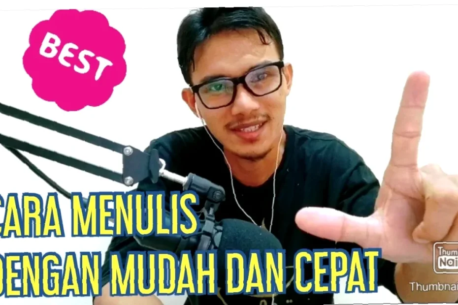 cara menulis diy