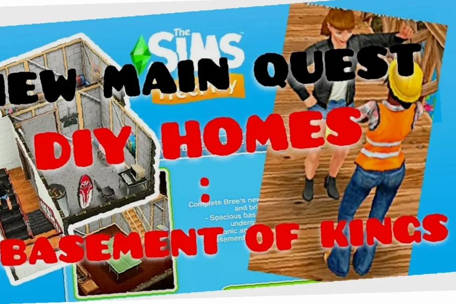 cara menyelesaikan diy homes basement of kings