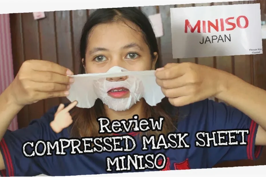 cara pakai masker diy compressed mask