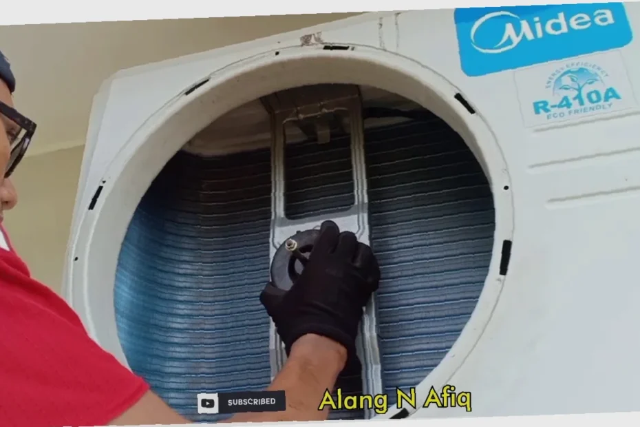 cara pasang aircond diy