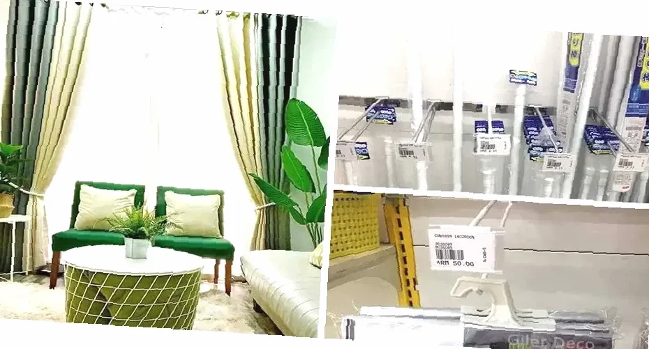 cara pasang langsir diy