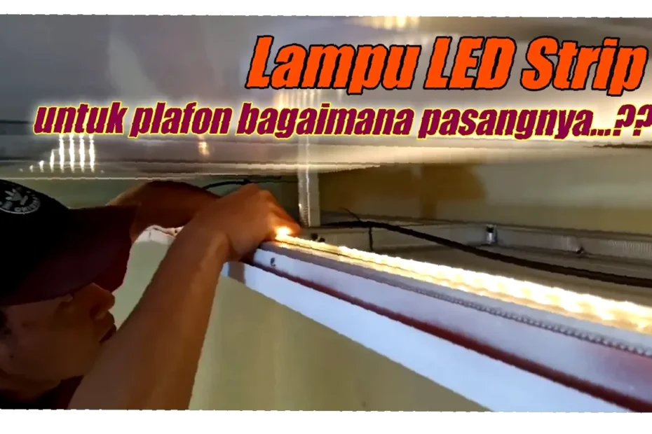 cara pasang suis lampu diy