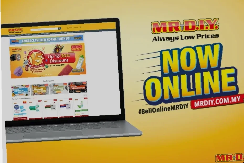 cara pesan mr diy online