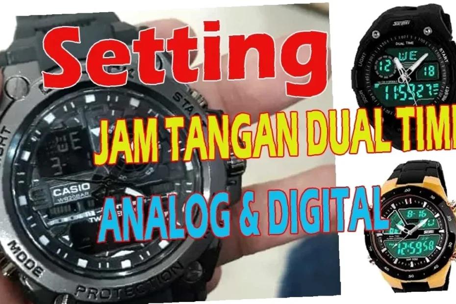 cara setting jam diy