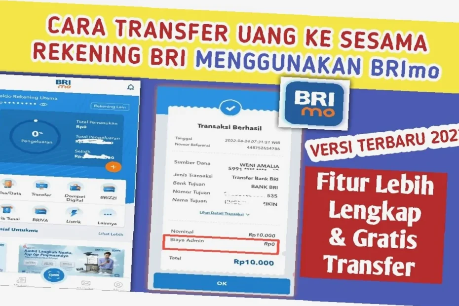 cara transfer bpd diy ke bri